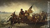 Emanuel Gottlieb Leutze Washington Crossing the Delaware painting